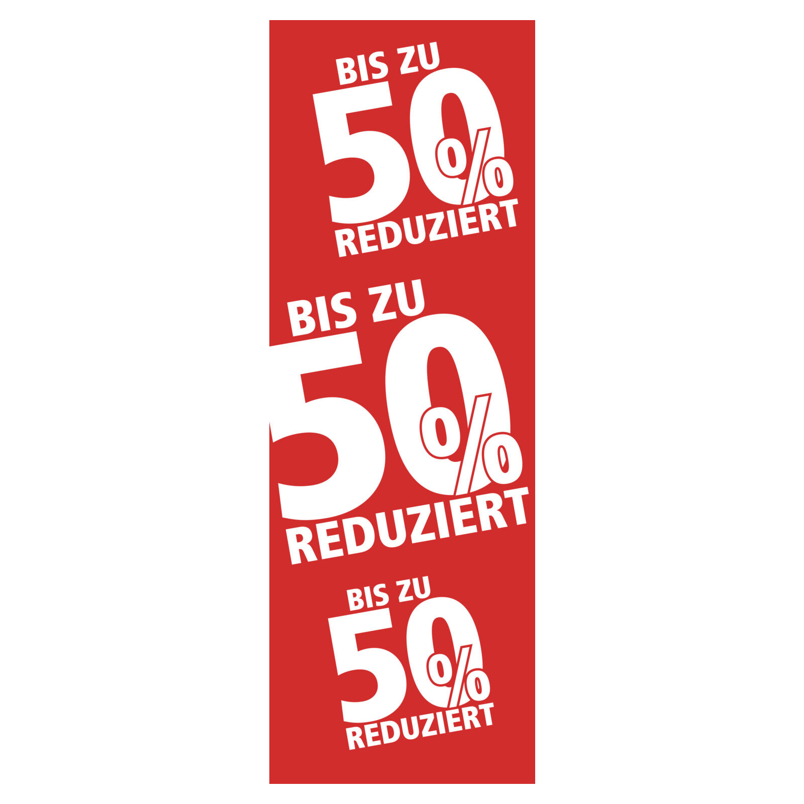 Set Dekofahne 50% reduziert mit 2 Stben