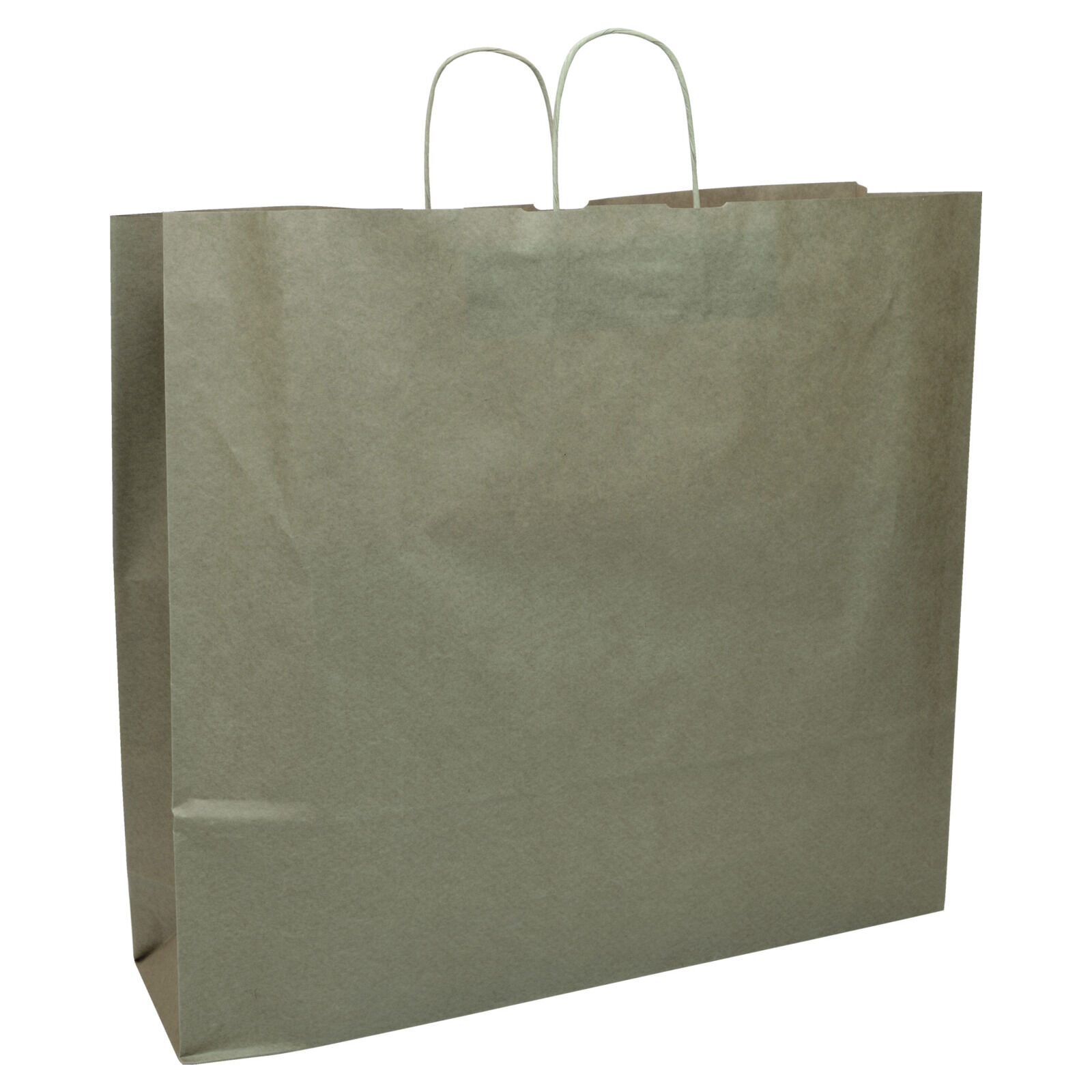 Papiertragetasche braun mit Kordel