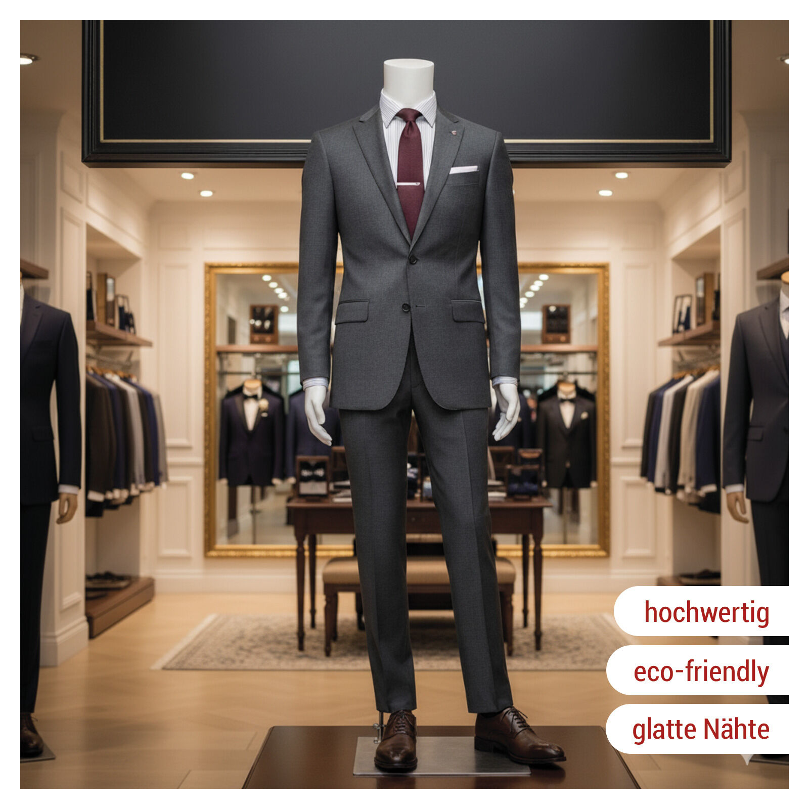 Schaufensterpuppe mnnlich kopflos, wei Bild 2