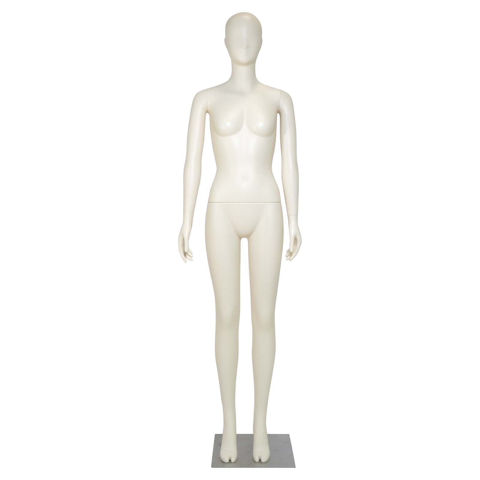 Schaufensterpuppe Optima, beige, matt