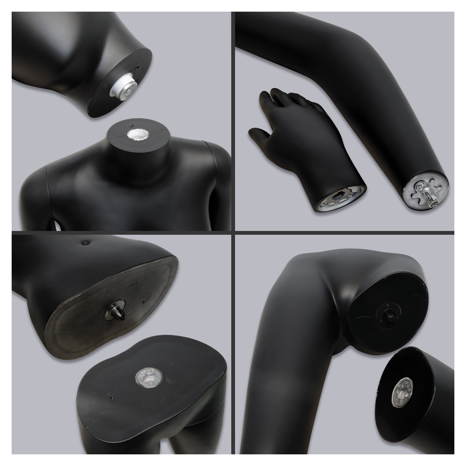 Schaufensterpuppe Sensation, weiblich, Pos. 1 Kopf Abstrakt Bild 4