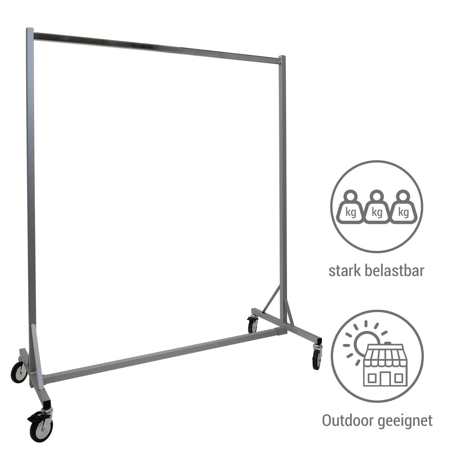 Industriestnder, silbergrau Bild 3