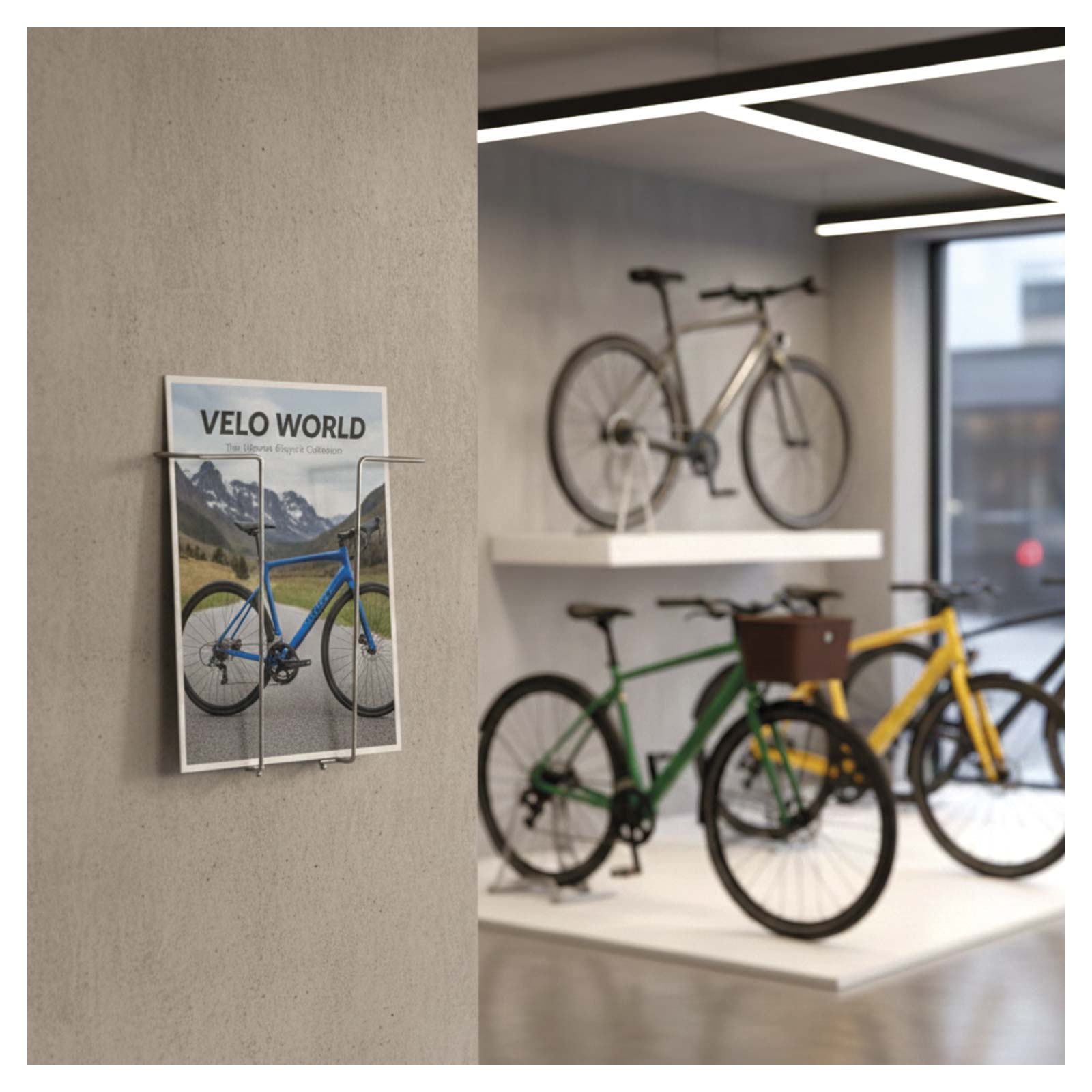 Wandprospekthalter Agenda 1x DIN A4 Bild 2