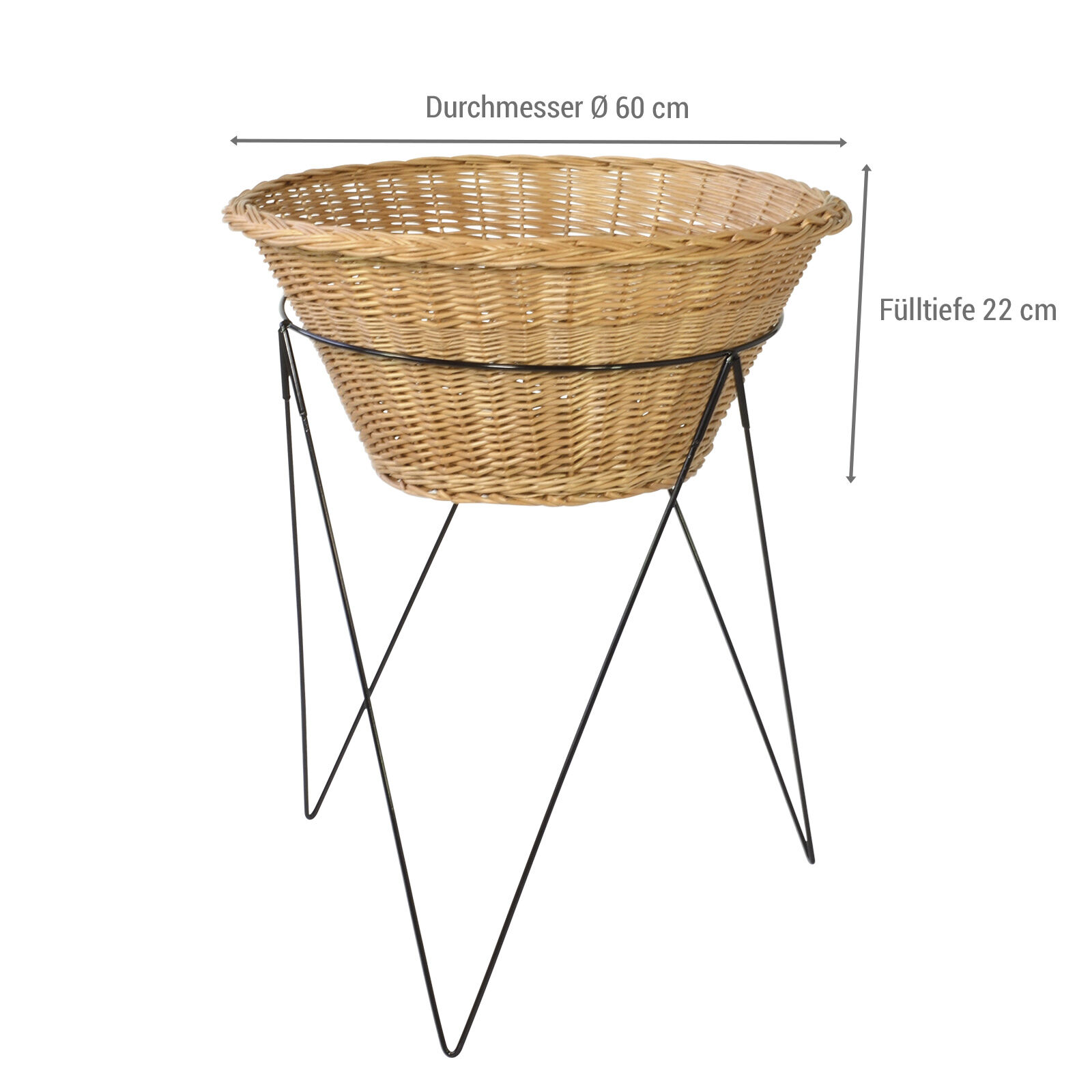 Whlkorb aus Spaltenweide Bild 4