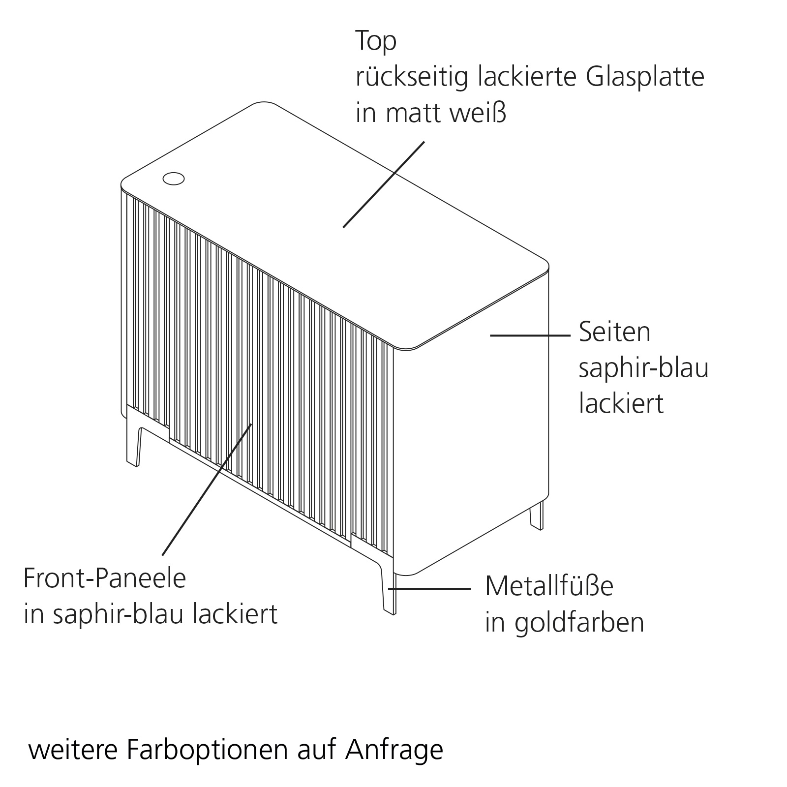 Counter Bird saphir-blau Bild 3