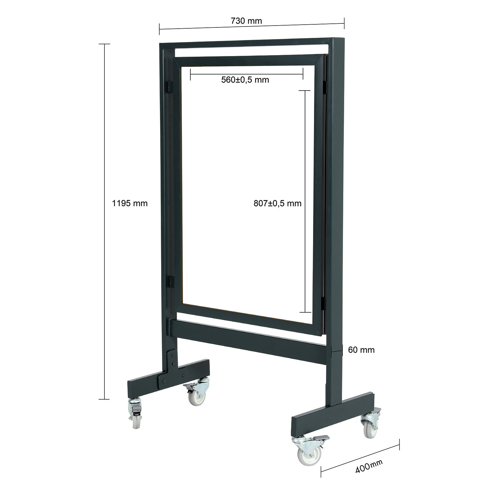 Kundenstopper Square, Plakatformat DIN A1 Bild 4