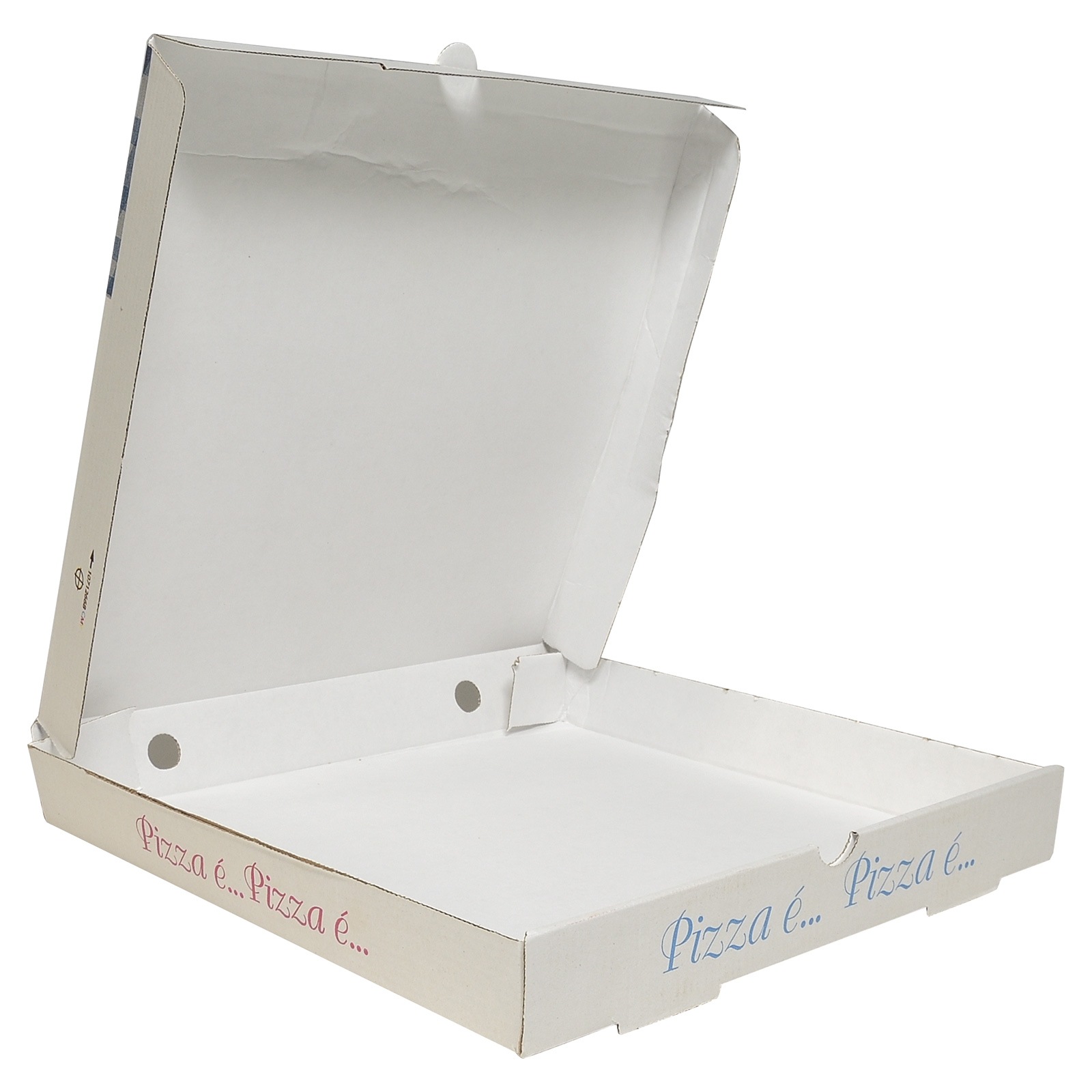 Pizzakarton 30x30x4 cm wei, VE 100 Stck Bild 3