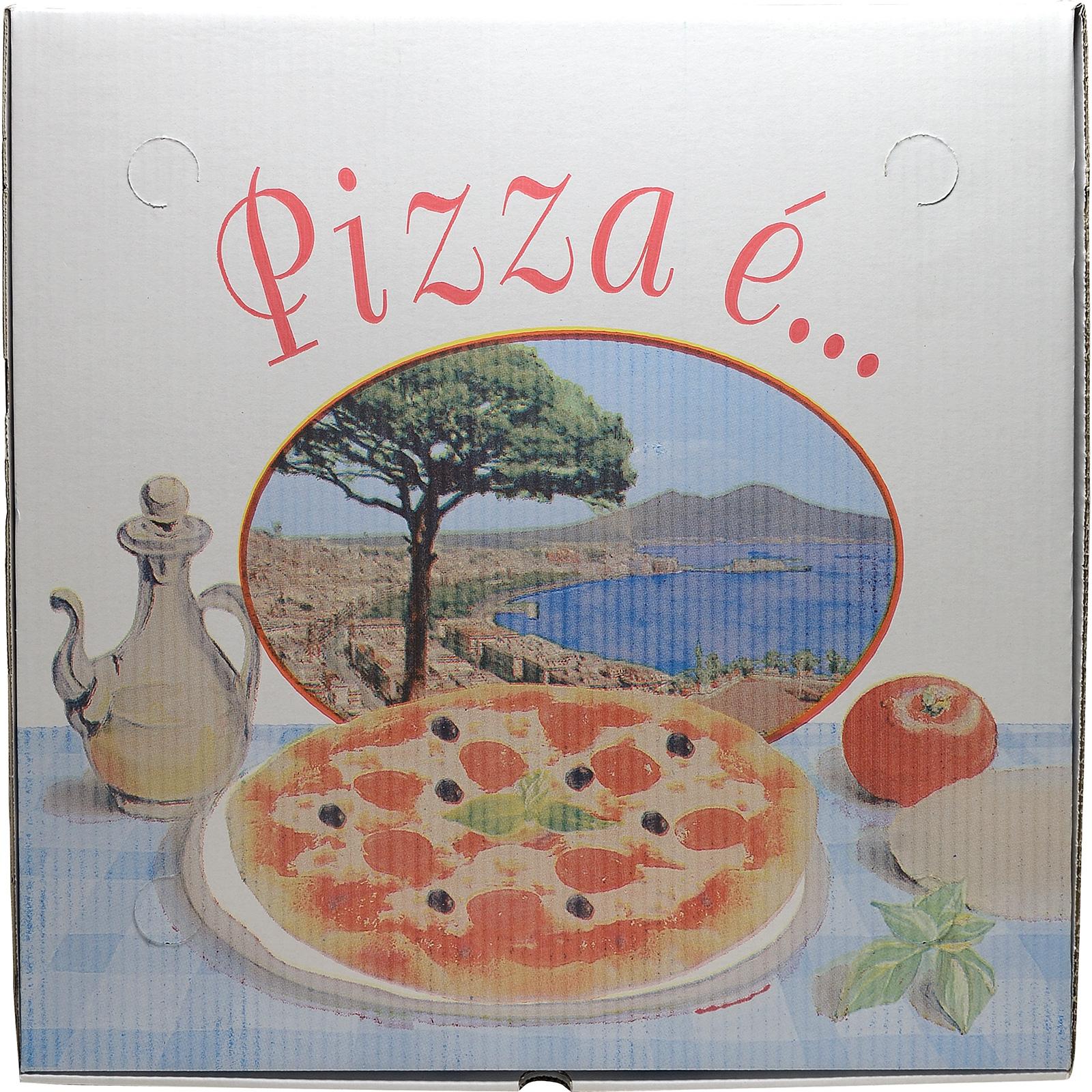 Pizzakarton 50x50x5cm, VE 50 Stck Bild 2