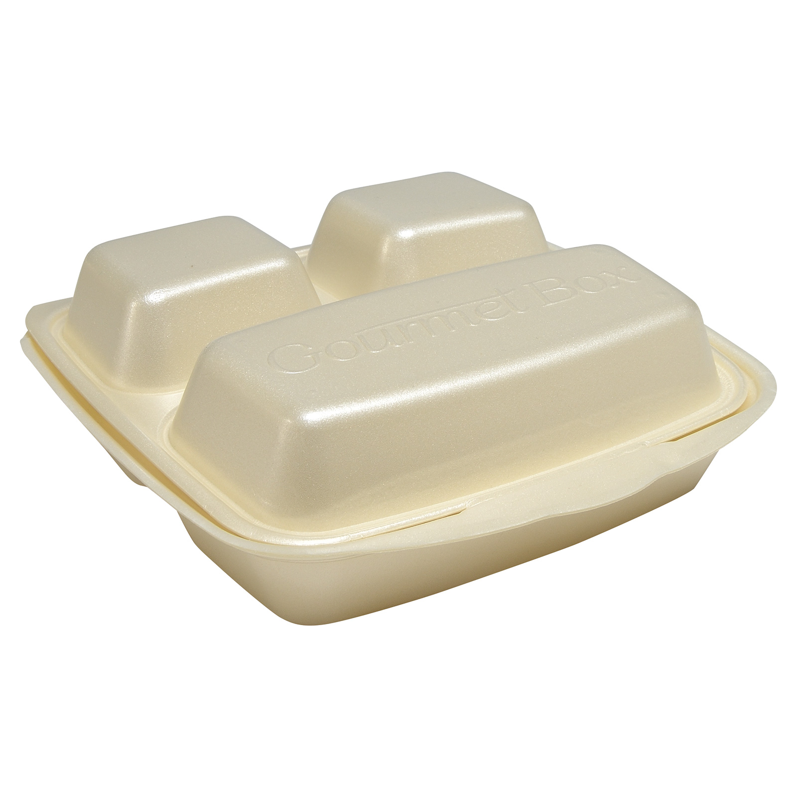 Menubox 3get. 1853 champagner, VE 50 Stck Bild 2