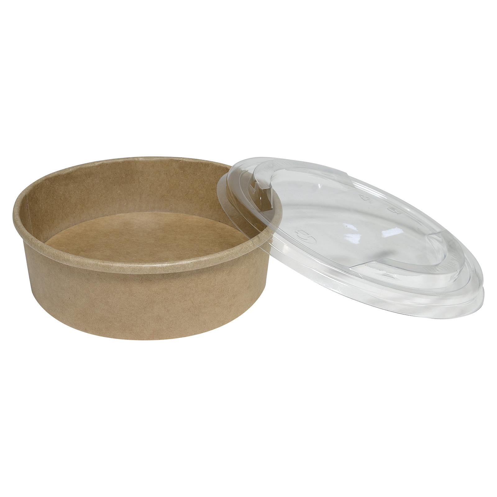 Salatbox braun 500 ml rund Pappe, VE 50 Stck Bild 5