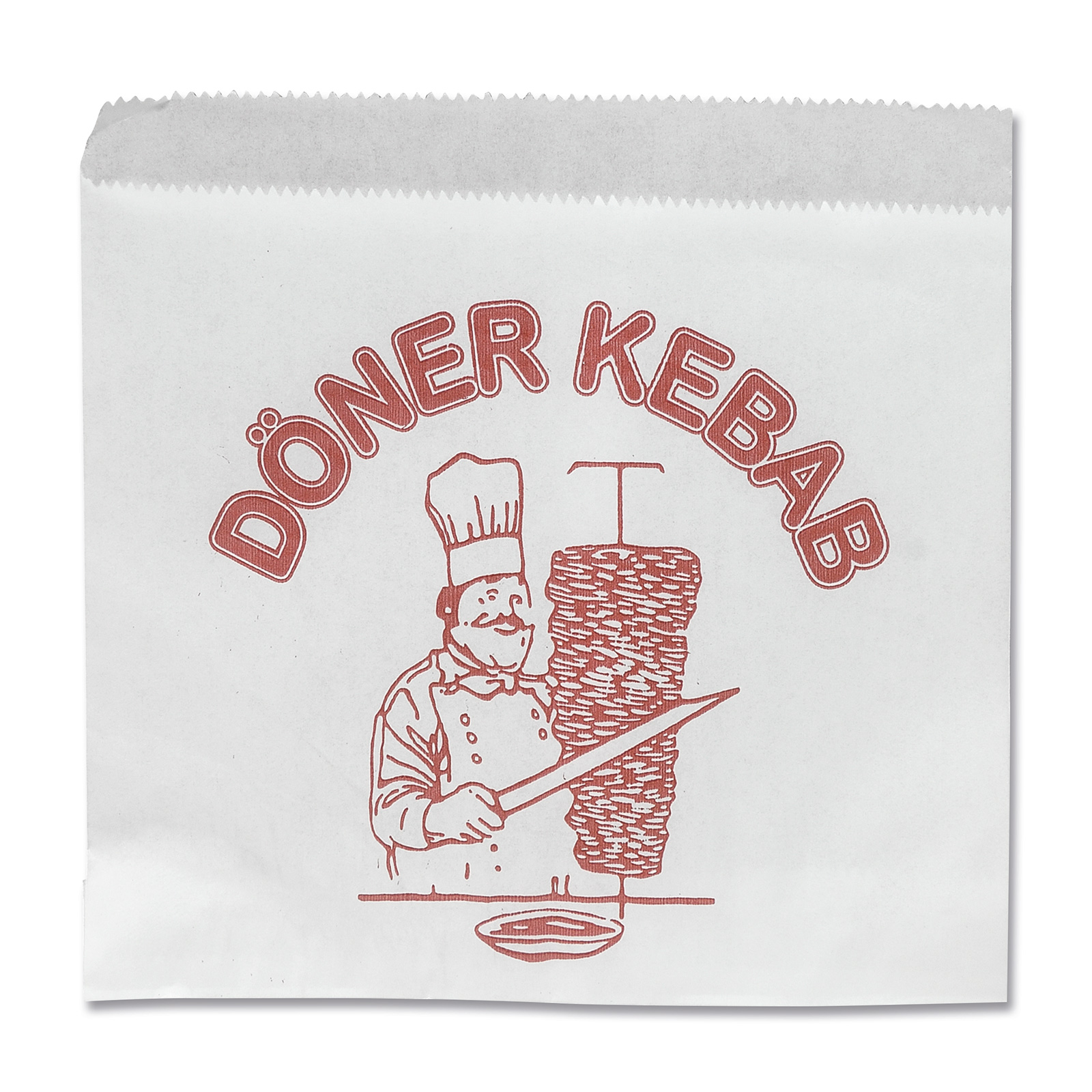 Dner-Beutel wei 16x16cm, 1 kg