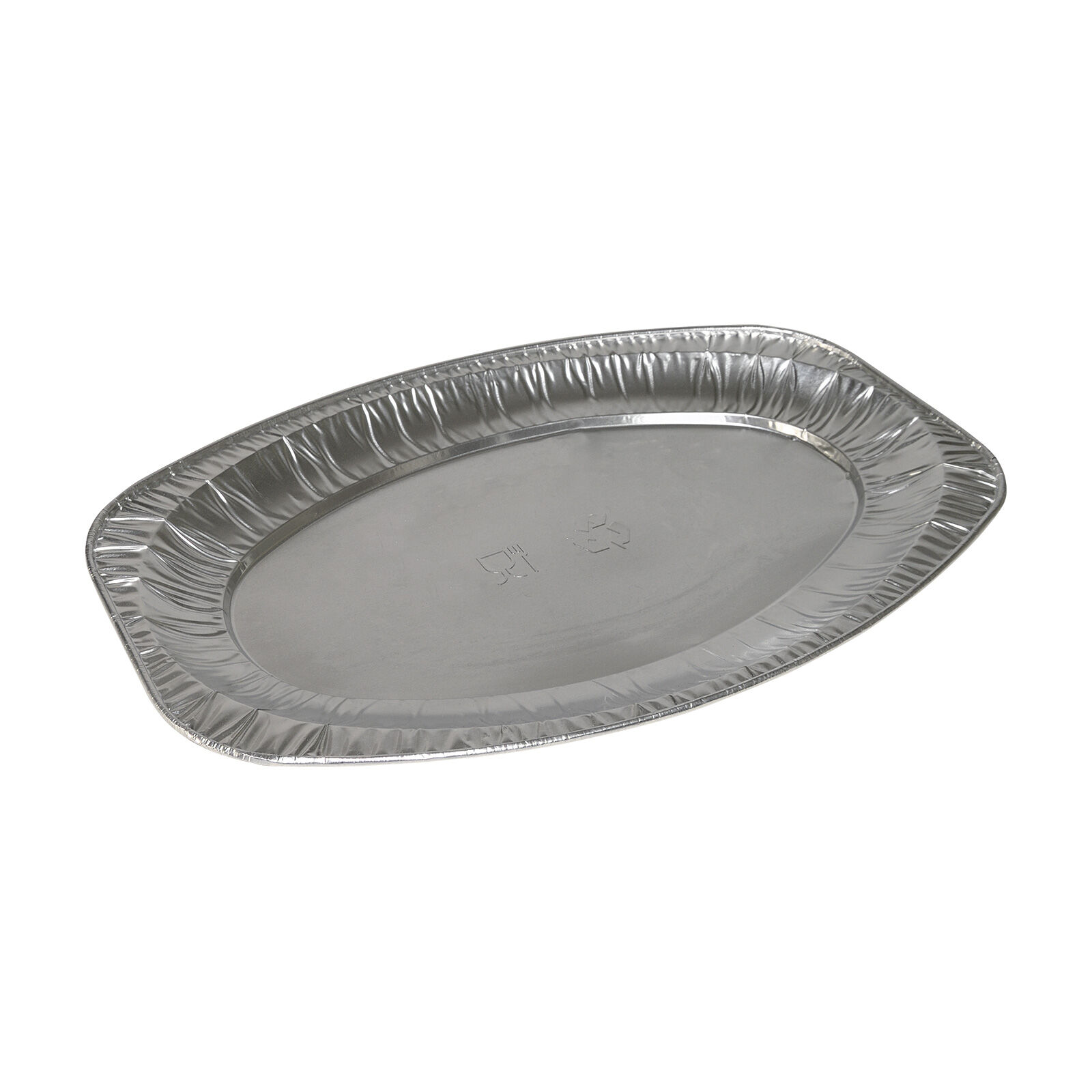 Alu-Partyplatte D43x29 oval, 10St.