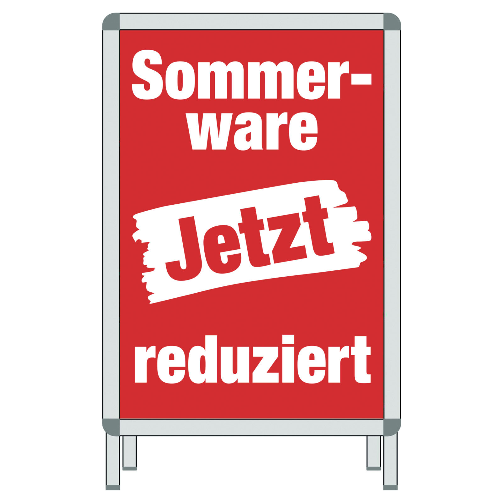 Plakat Sommerware Jetzt reduziert DIN A1 Bild 2