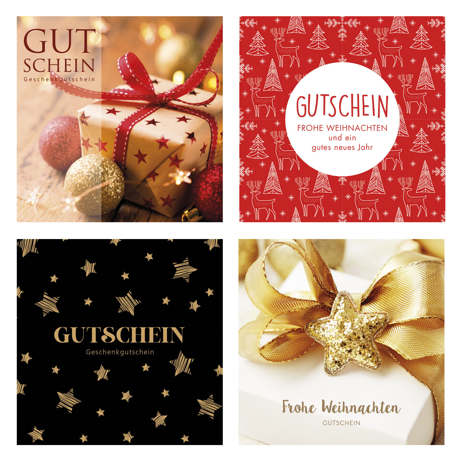 Gutschein Sortiment Weihnachten 2