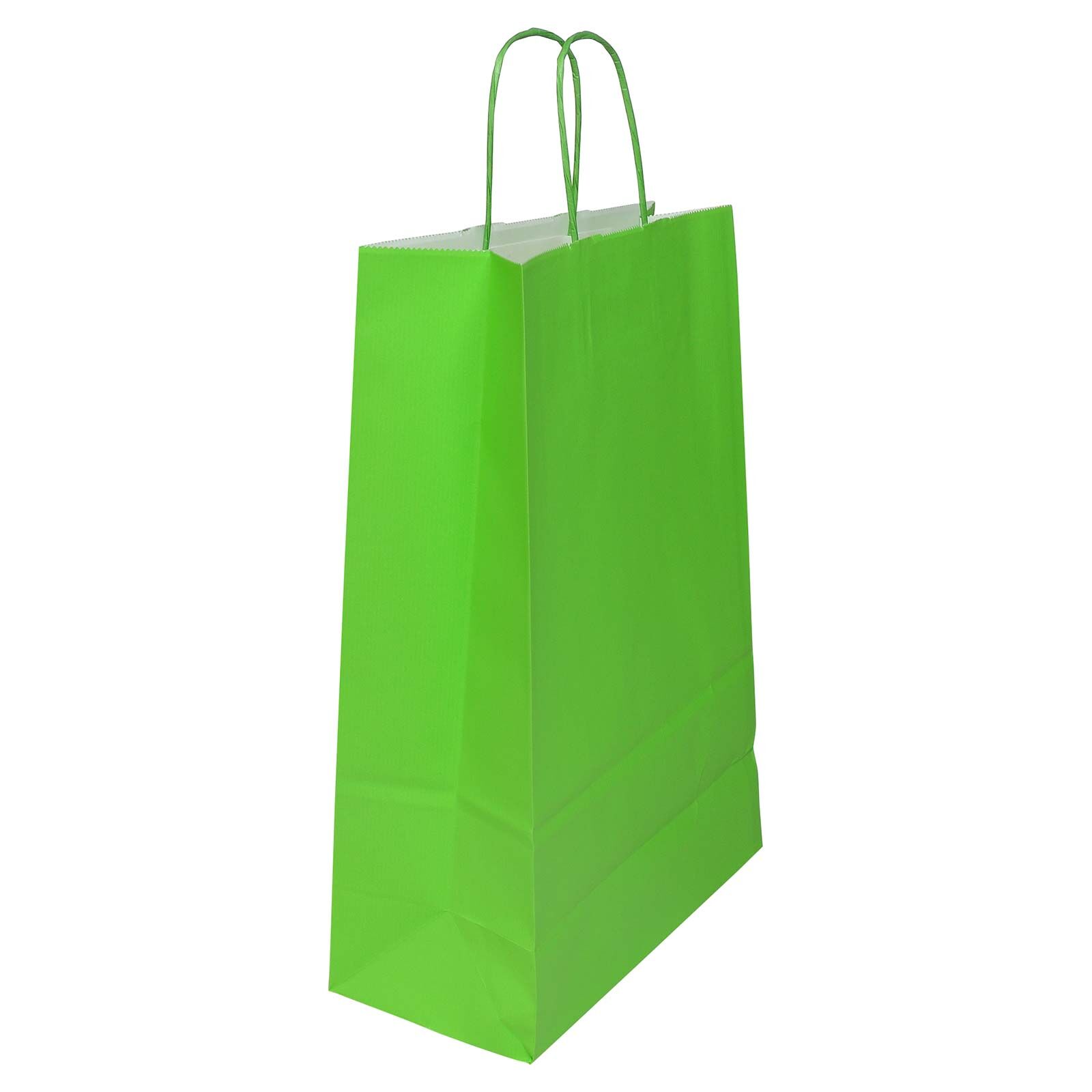 Papiertragetaschen mit Kordel, Uni-Sixties VE 200-250 St�ck Bild 3