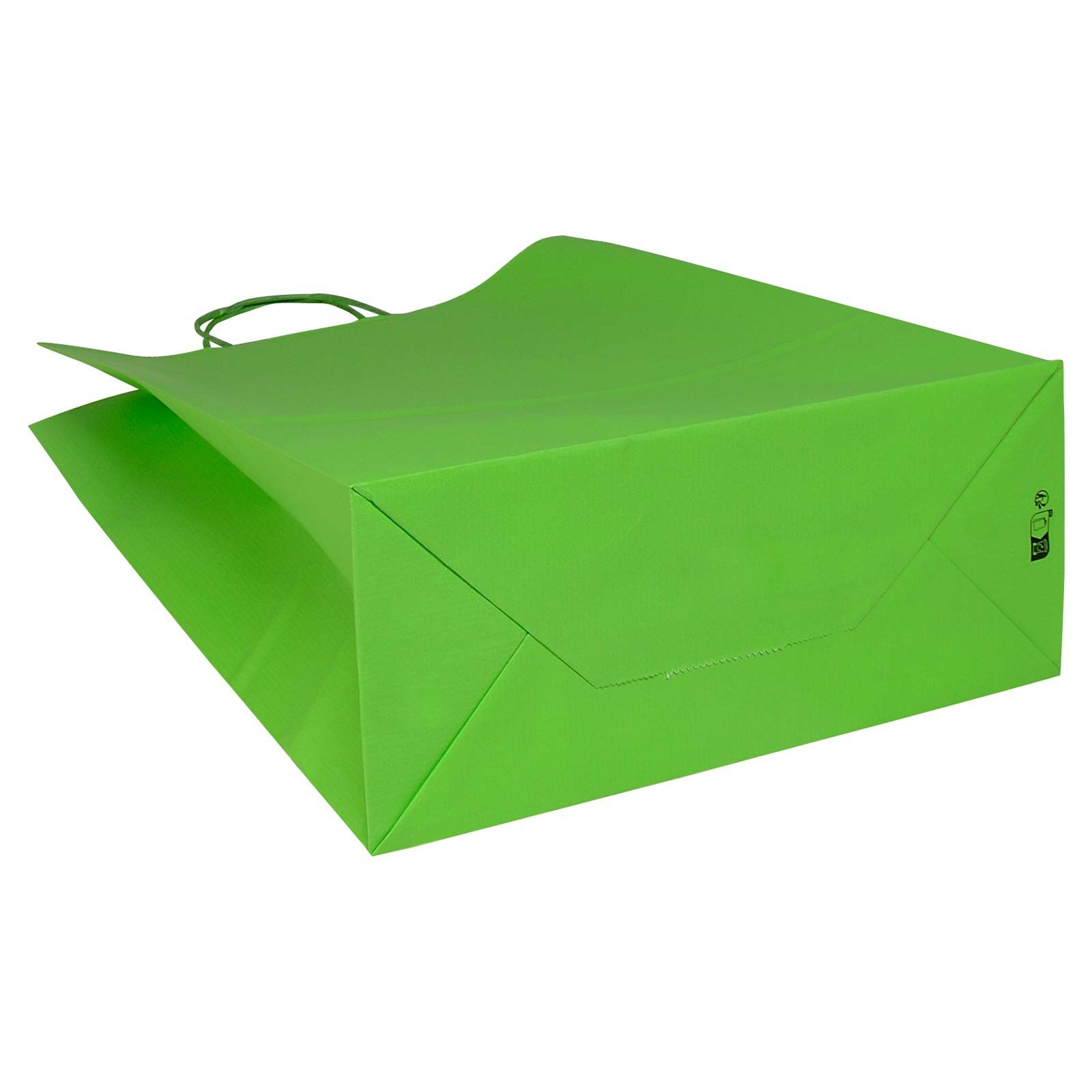 Papiertragetaschen mit Kordel, Uni-Sixties VE 200-250 St�ck Bild 5