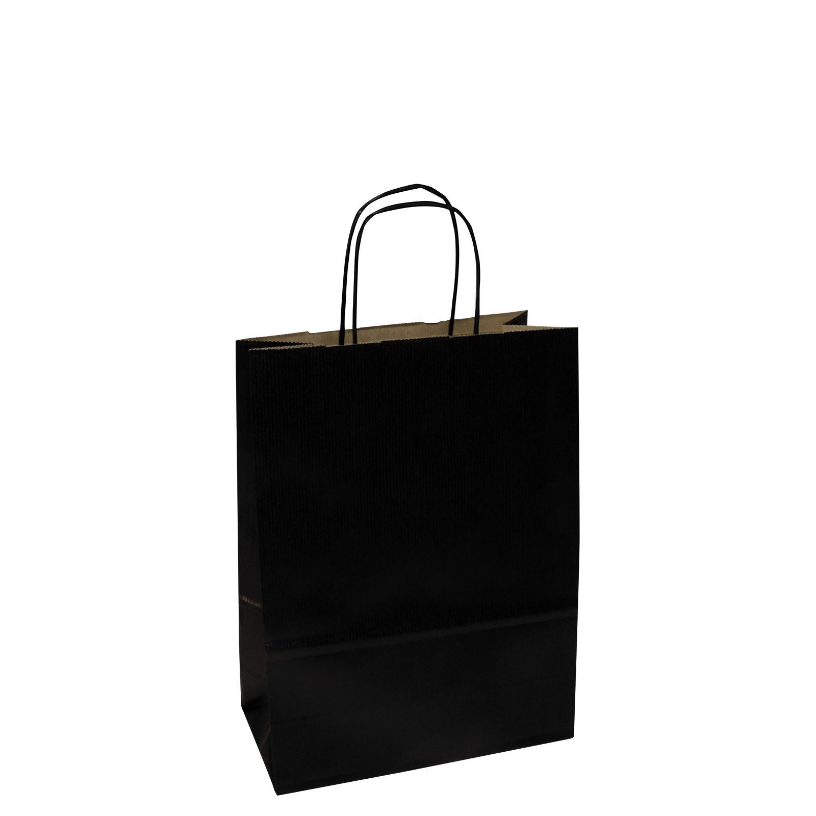 Papiertaschen mit Kordel, Uni-Erdfarben VE 150-250 St�ck