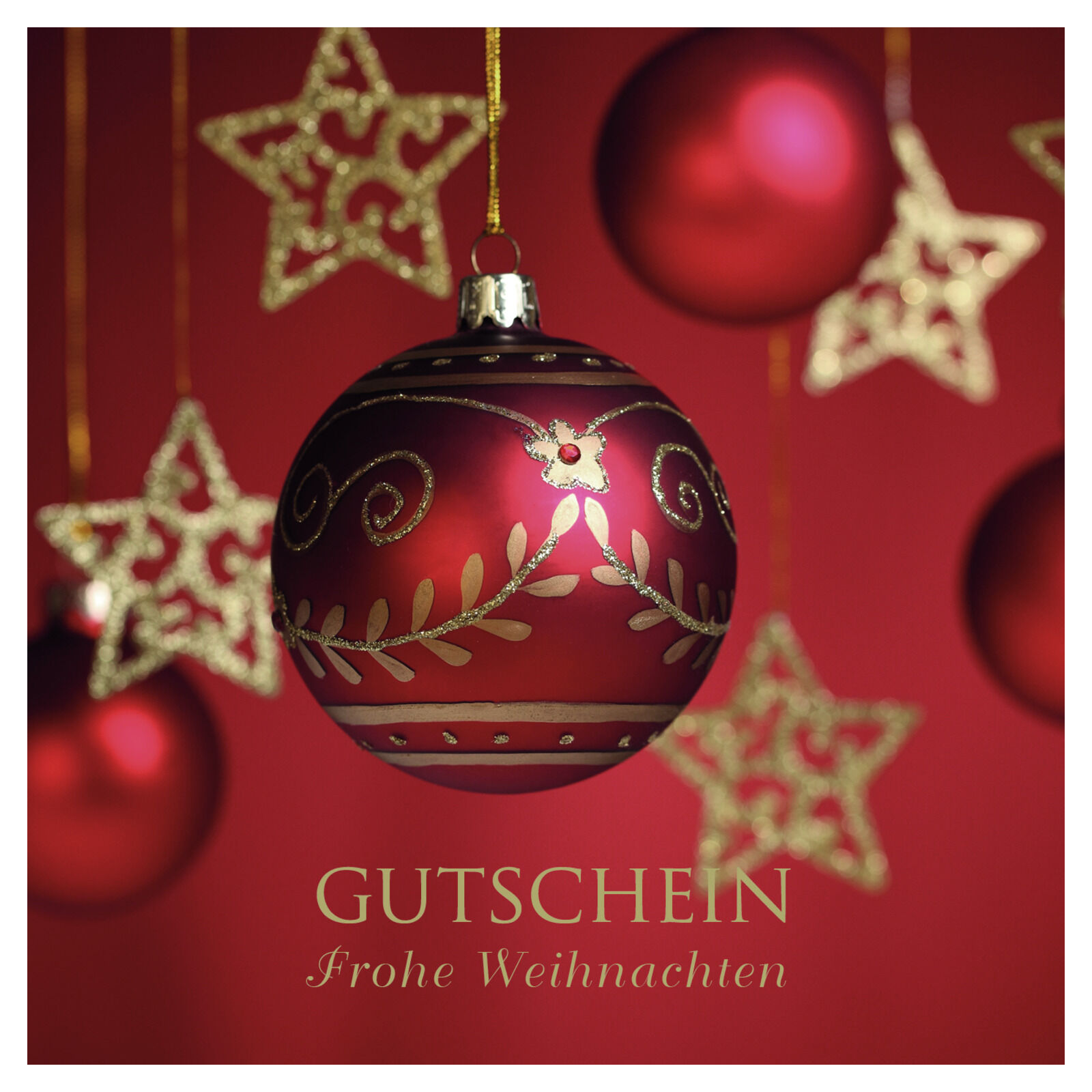 12 Gutscheinfaltkarten Any Time Frohe Weihnachten 10021