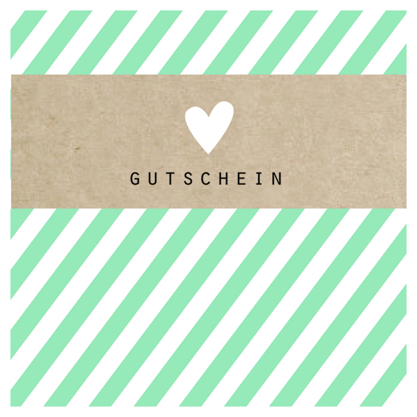 12 Gutscheinfaltkarten Any Time Trend Mint