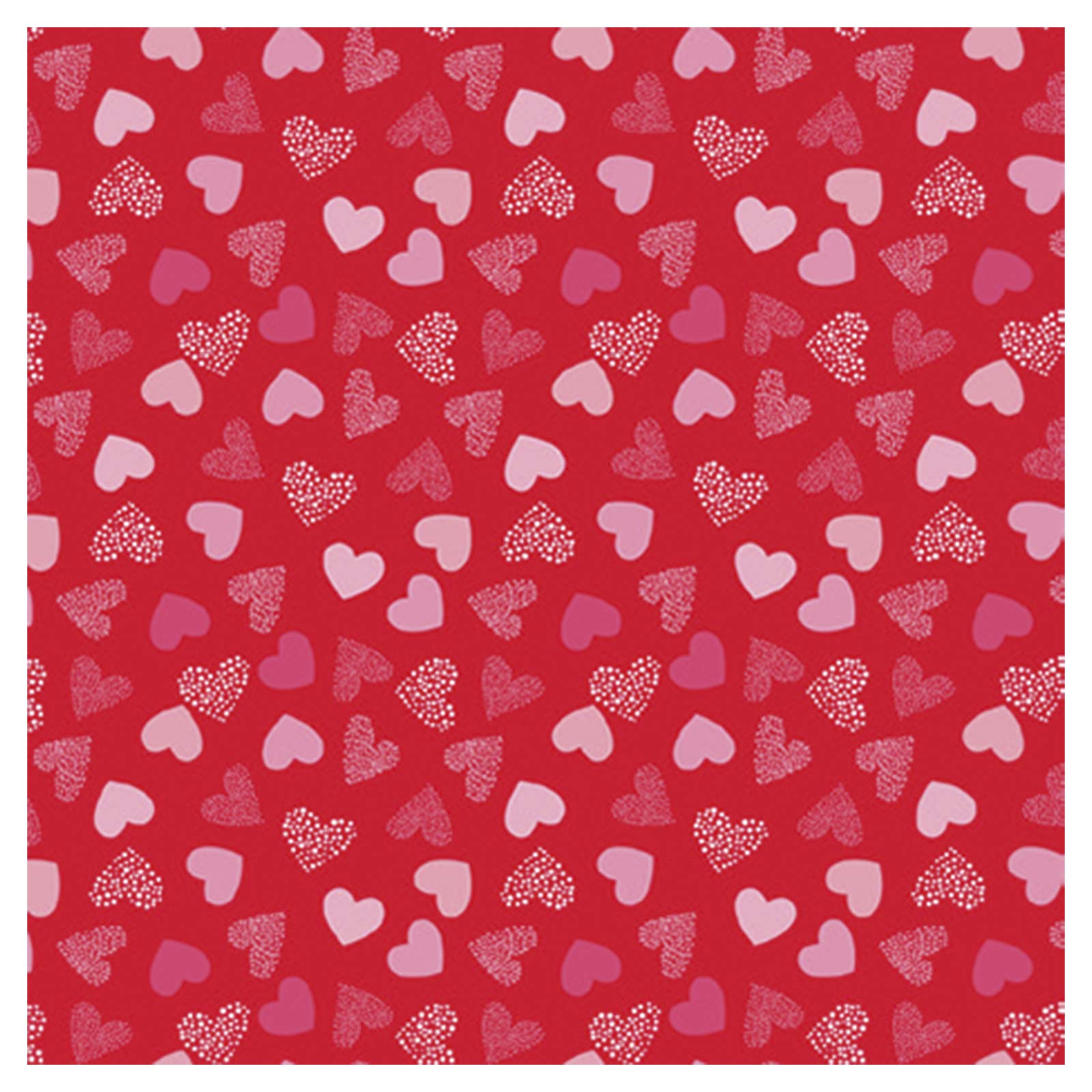 Geschenkpapier, Kraft wei�, Motiv 7609, 50cm:100m