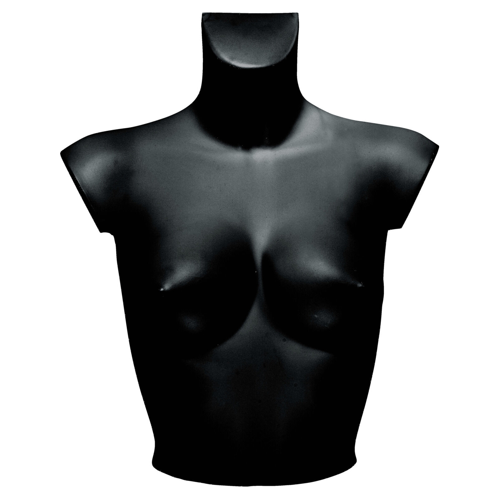 Kurztorso weiblich C-Cup, Schwarz Bild 3