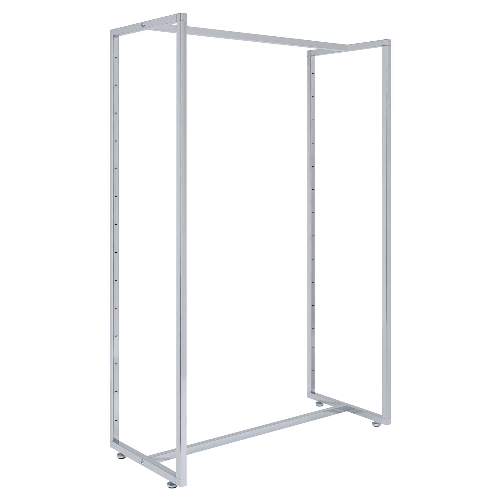 Mittelraumst�nder / H-St�nder Steel verchromt