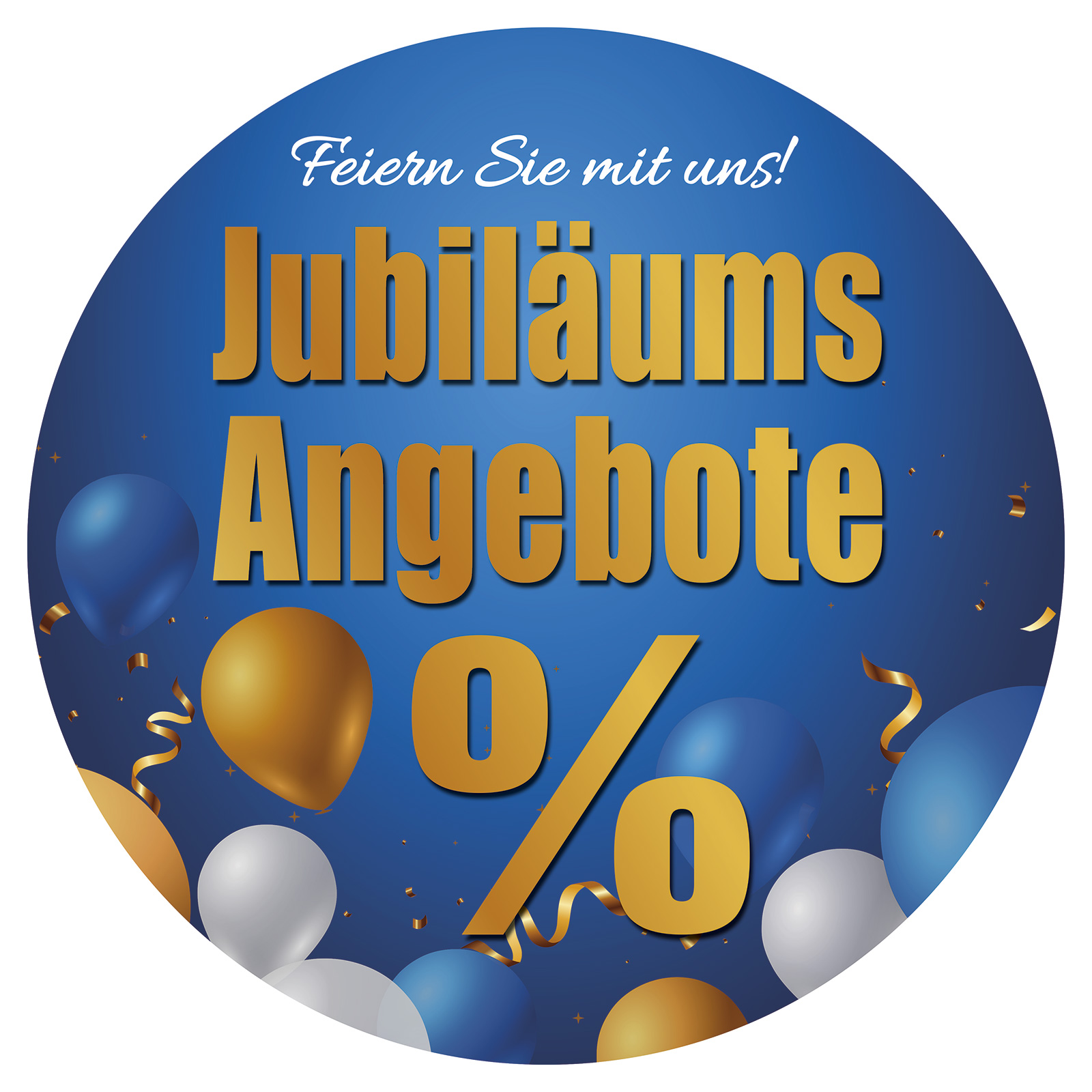 Ankleber Jubilum Angebote,  32 cm