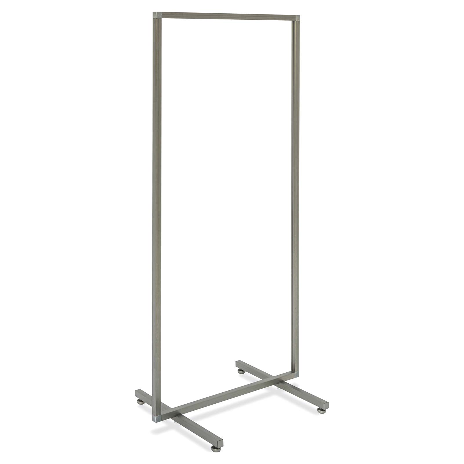 Mittelraumst�nder Steel Klarlack