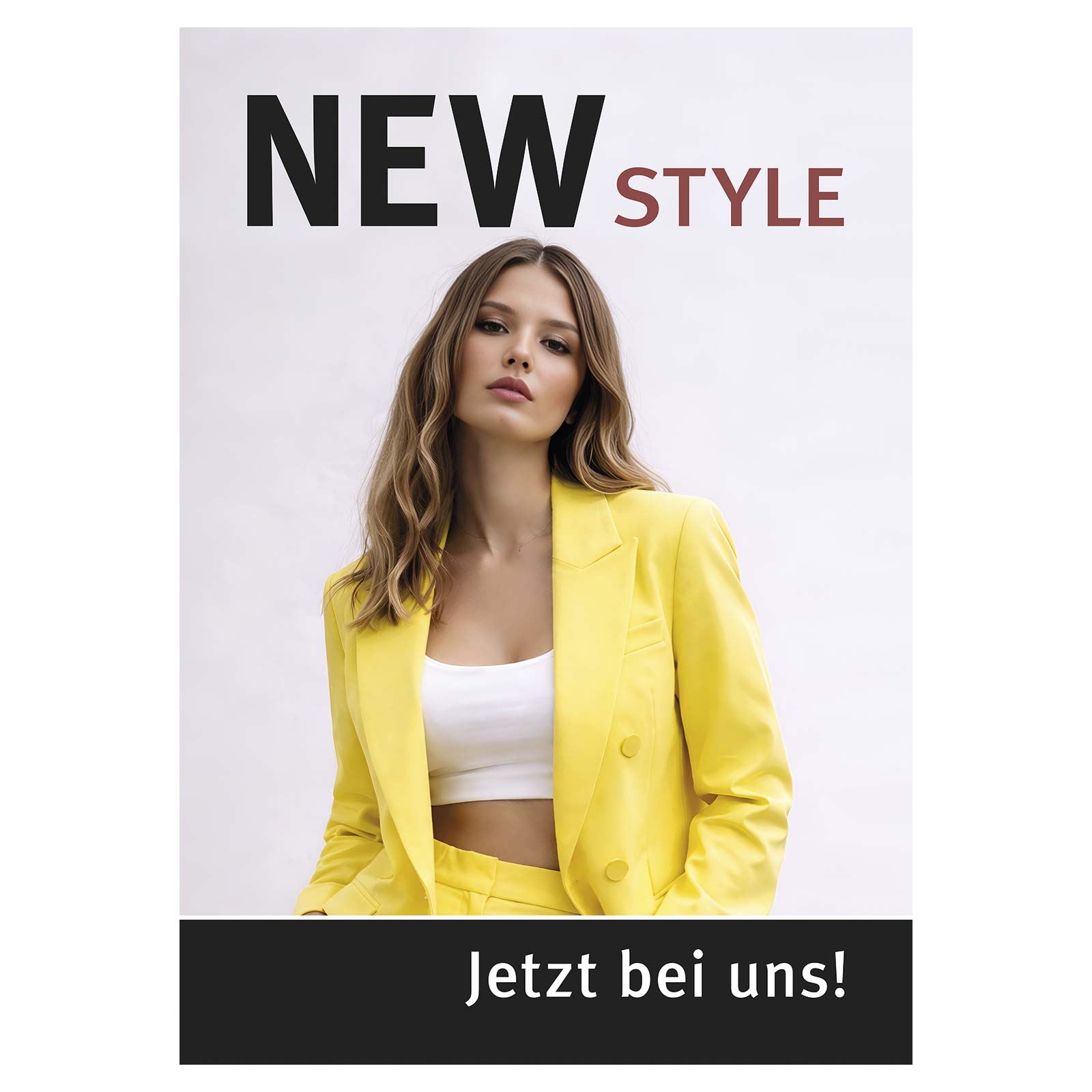 Plakat New Style Damenmode, DIN A1