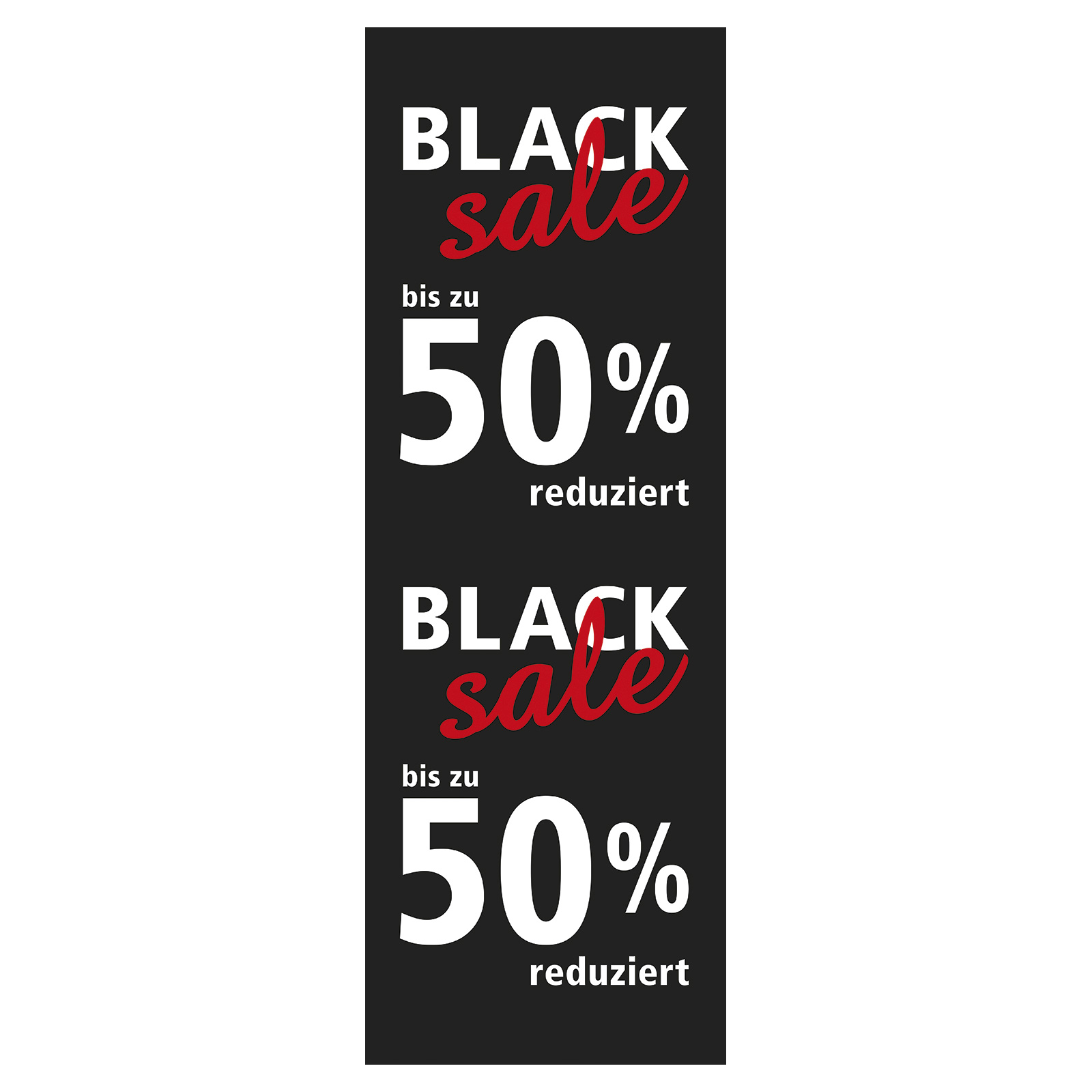Langbahn Black Sale bis zu 50%, 48x138 cm