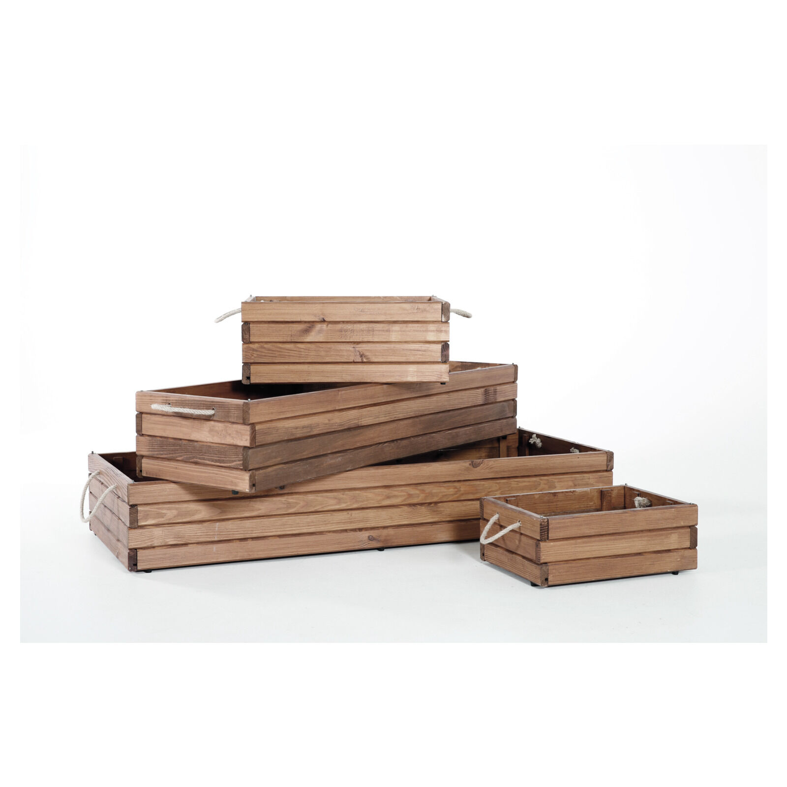 Holzkiste Vintage faltbar Bild 5
