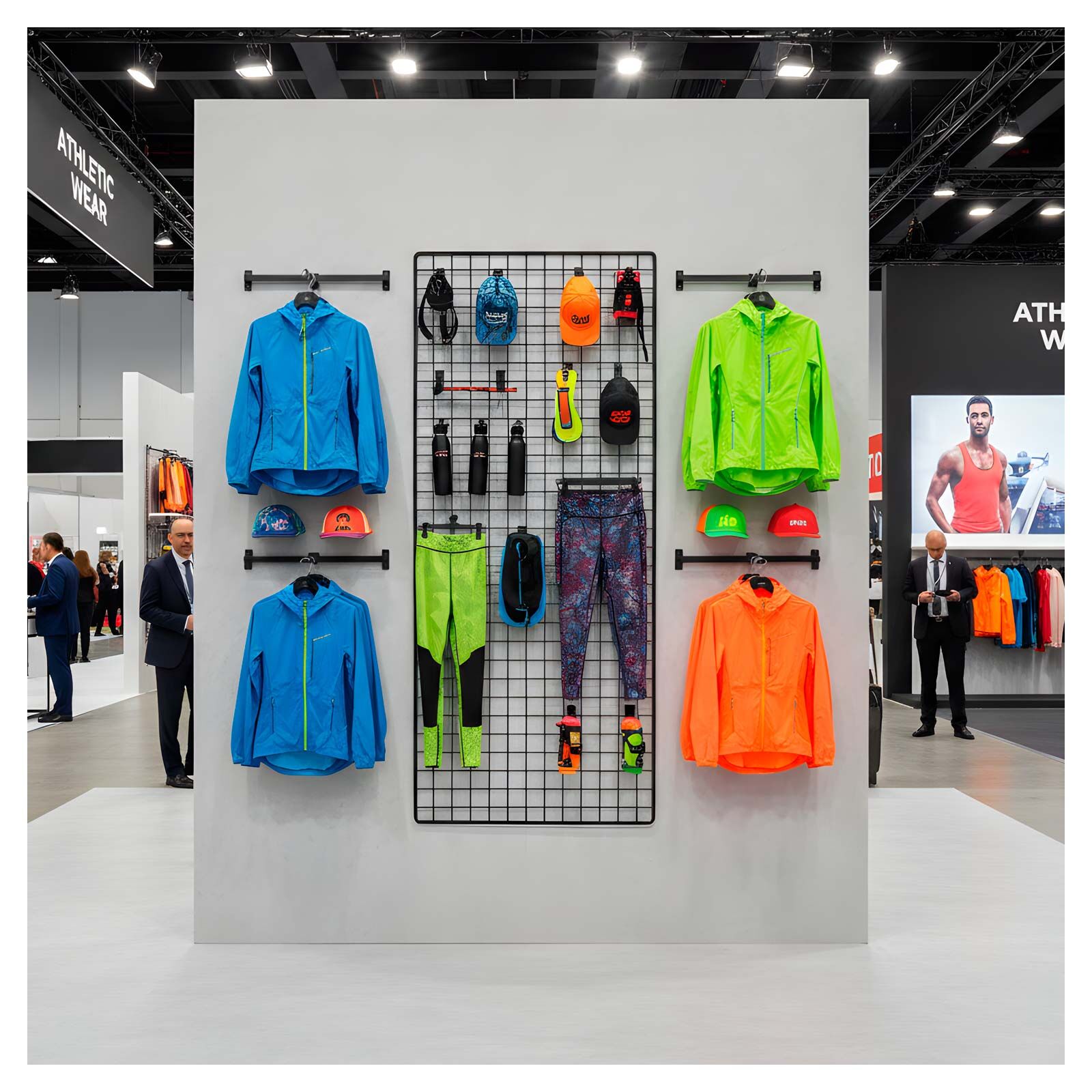 Ladenbaugitter, Schwarz Bild 2