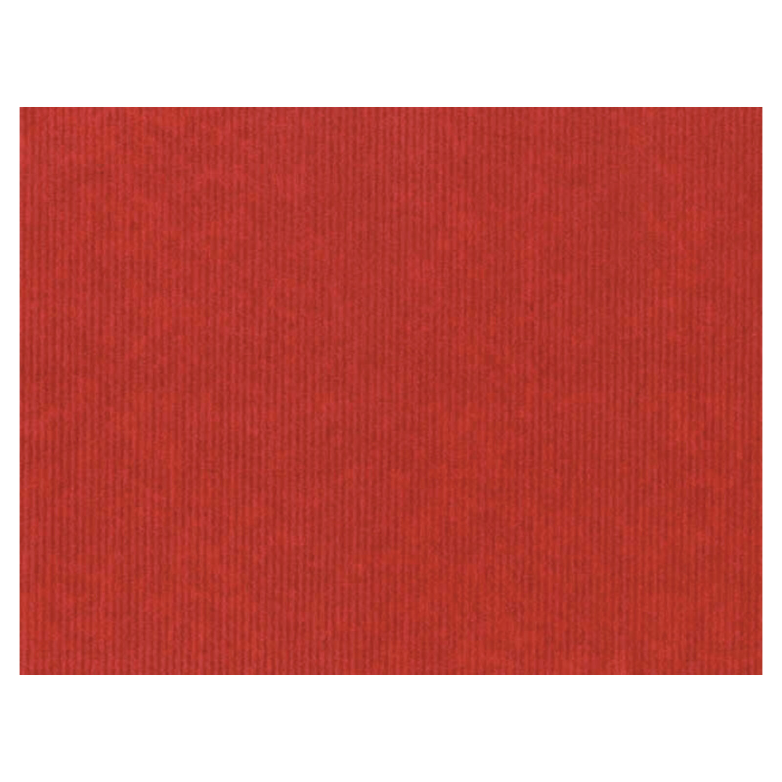 Uni-Geschenkpapier Kraft braun gerippt, rot