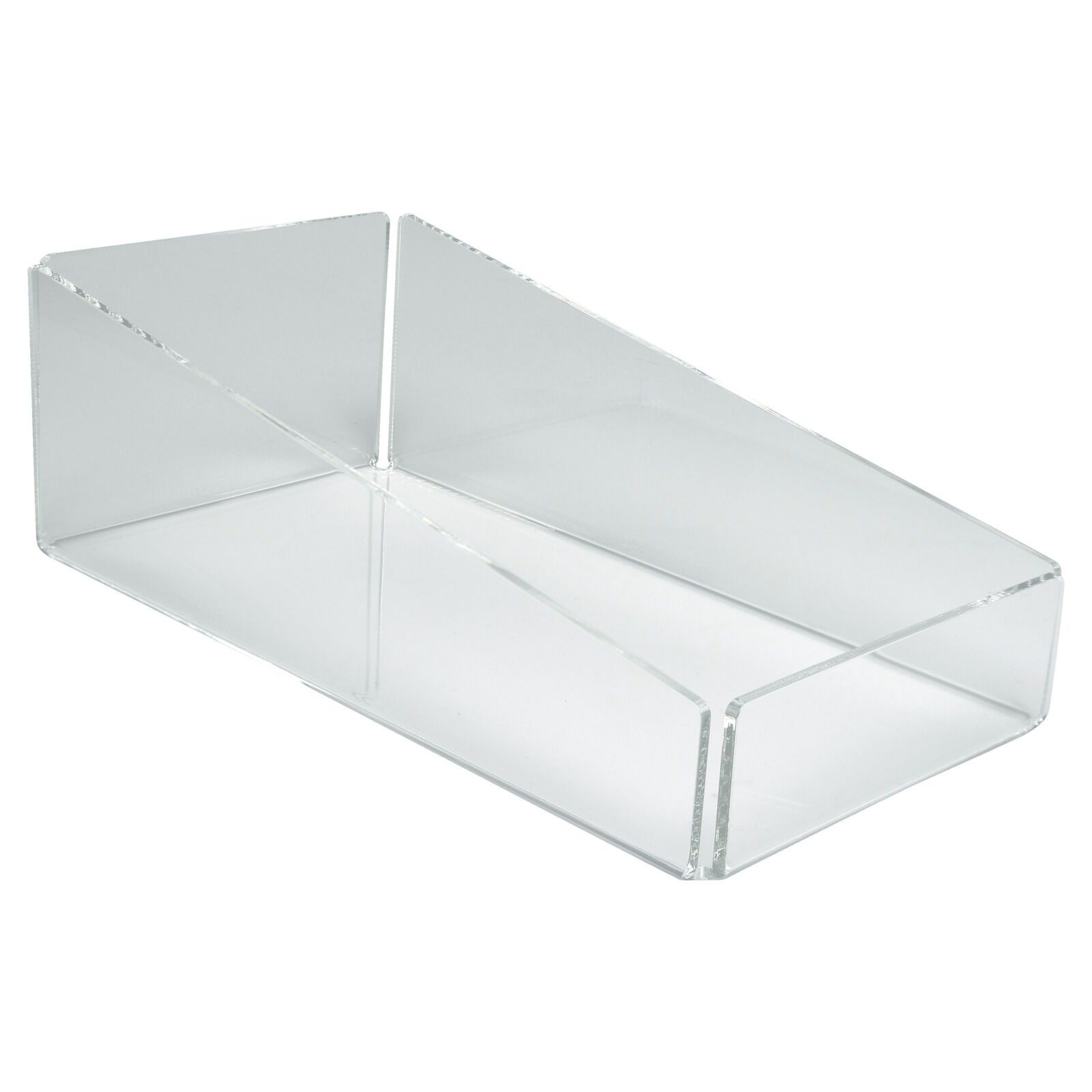Produktbox aus Acryglas H 10,0 cm, B 16,0 cm, T 30,0 cm