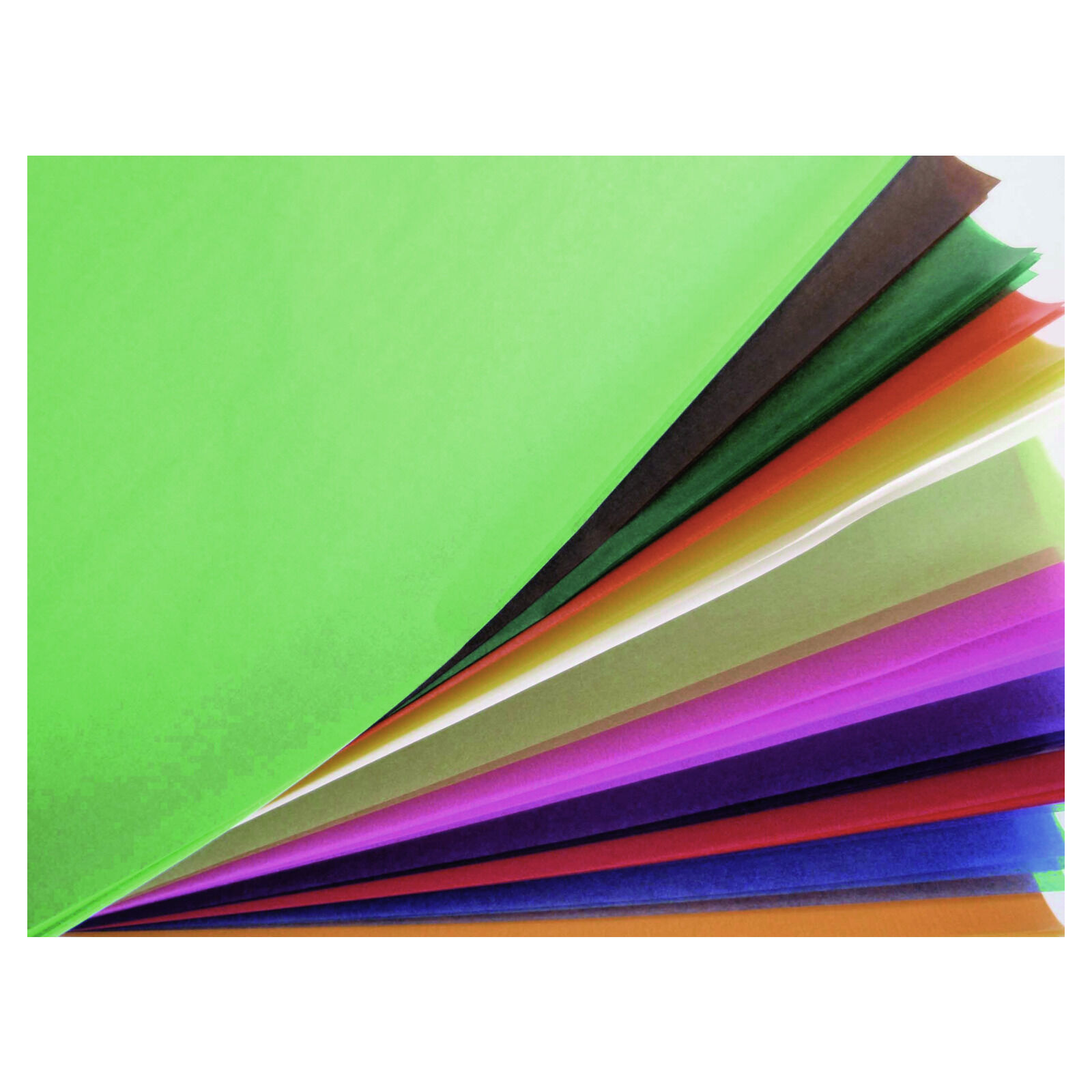 Seidenpapier farbig, VE 240 Bogen Sonderposten