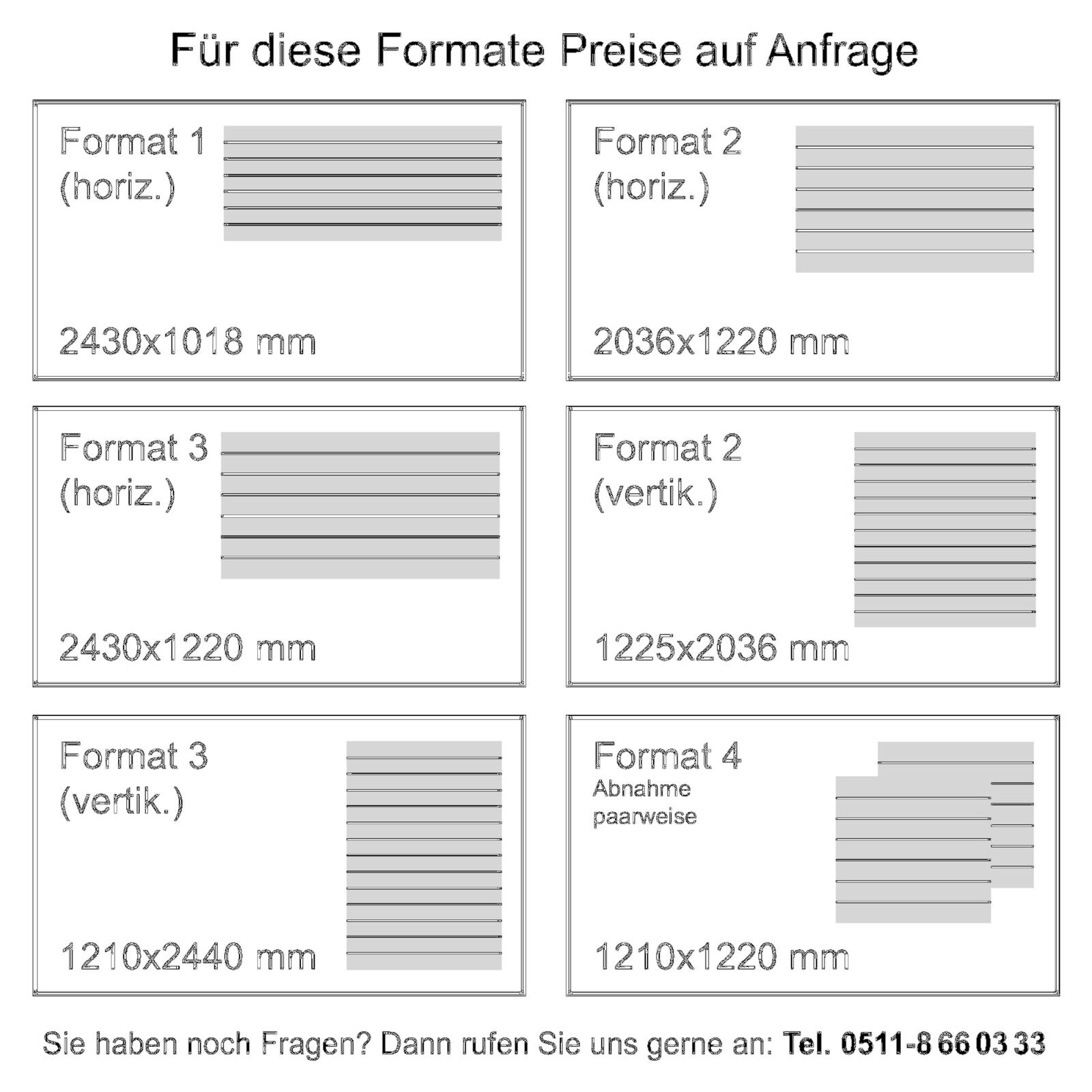 Lamellenwand Spacewall 102x244 cm Individuelle Fertigung Bild 5