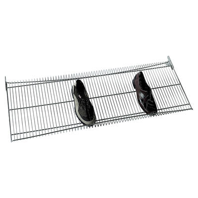 Schuh-Gitterboden 1000x350, verchromt