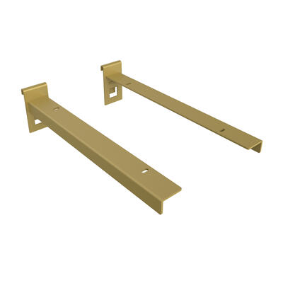 Fachbodentrger fr Glasregal, gold, 30 cm