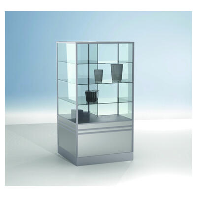 Glas Eckvitrine Trend-V7