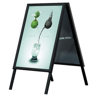 Kundenstopper Outdoor Wasserfest DIN A1 schwarz