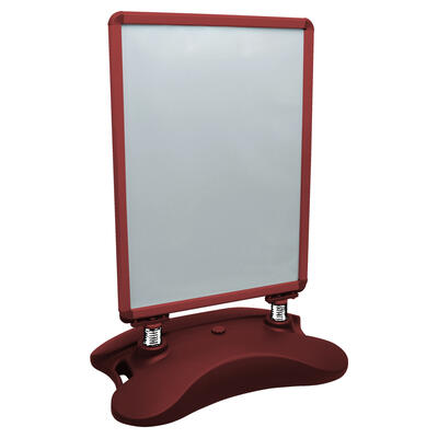 Kundenstopper Zillux Pro DIN A1 rot