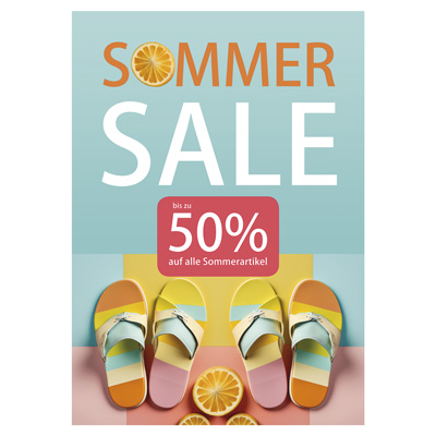 Plakat Sommer Sale I