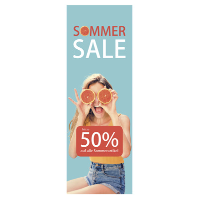 Langbahn Sommer Sale II, 48x138 cm