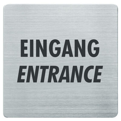 Piktogramm EINGANG/ENTRANCE