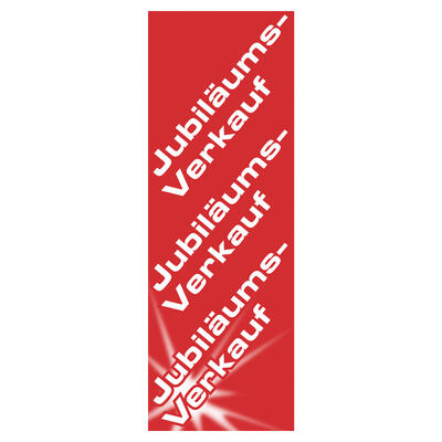 Langbahn Stern 3 x Jubilums-Verkauf