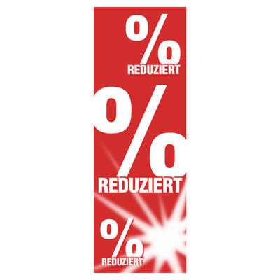 Set Langbahn Stern % reduziert 48x138 cm