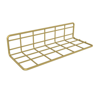 Gitterablage, gold 32,5x12,5x8 cm