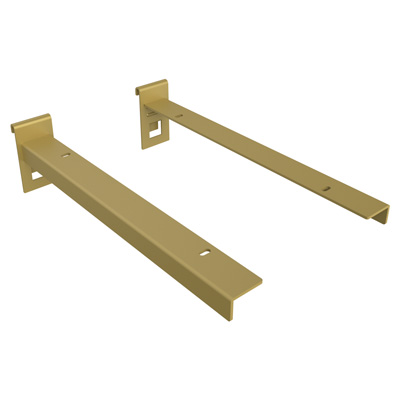 Fachbodentrger fr Holzregal, gold, 30 cm
