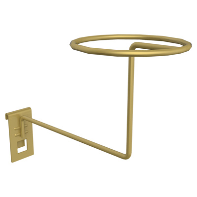 Hut- und Mtzenhalter, gold, 12x20x12,5 cm
