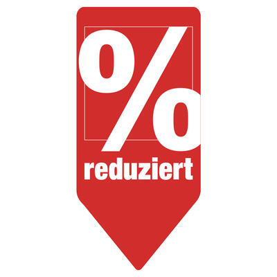 Pfeil-Display % reduziert